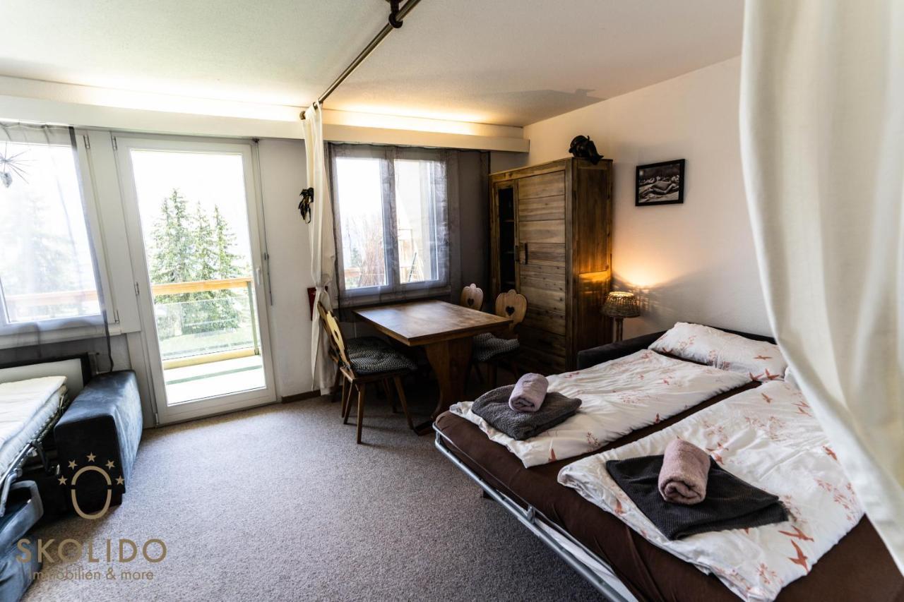 Haus Caroline, Riederalp Mitte Apartment Bagian luar foto
