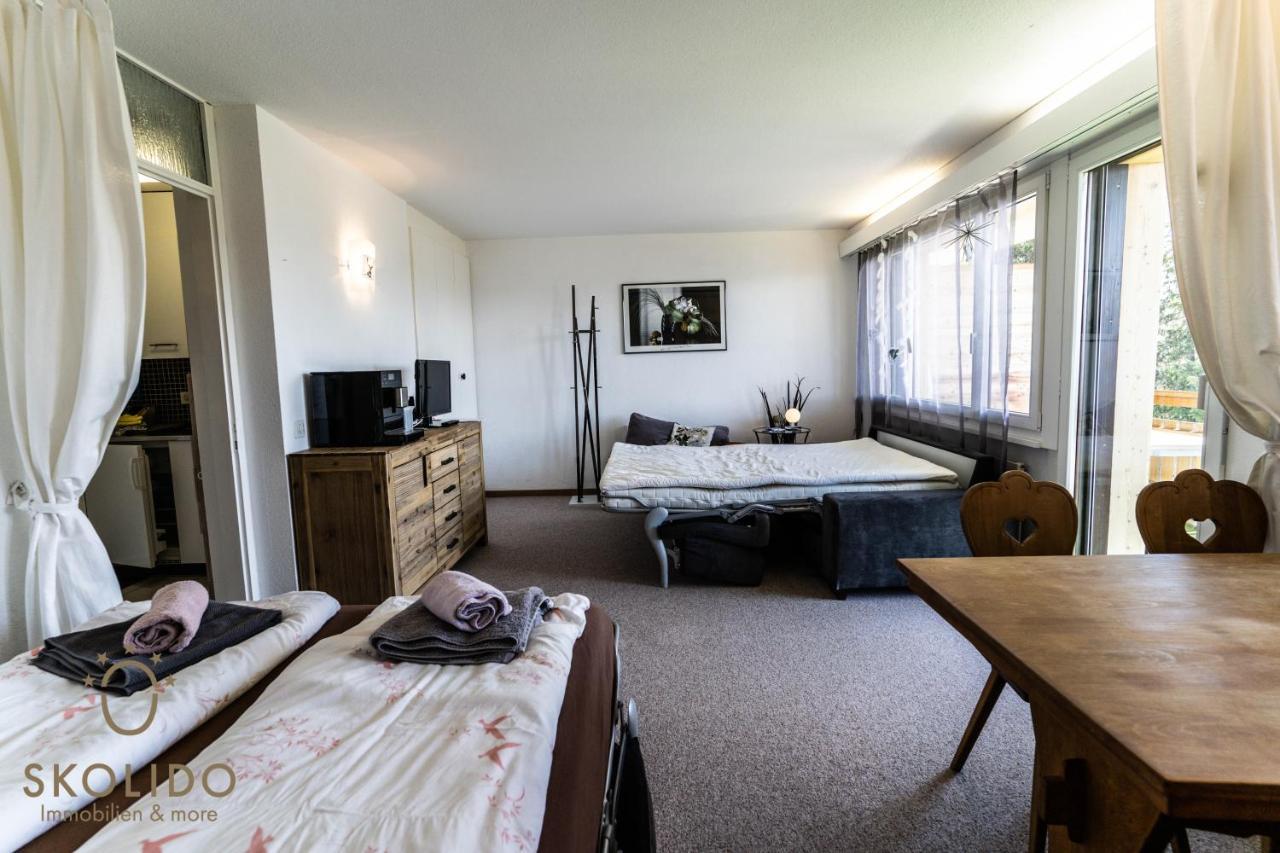 Haus Caroline, Riederalp Mitte Apartment Bagian luar foto
