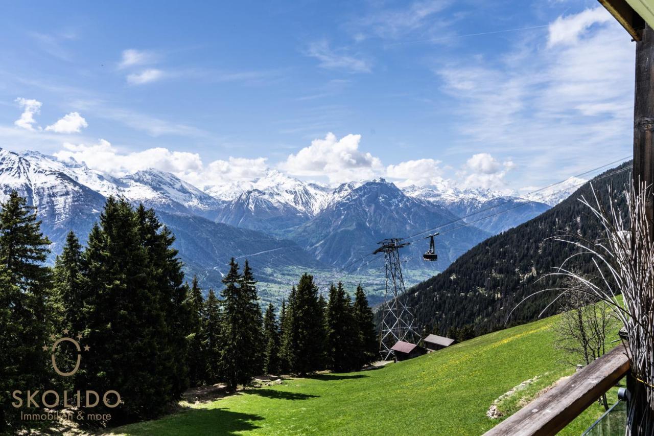 Haus Caroline, Riederalp Mitte Apartment Bagian luar foto