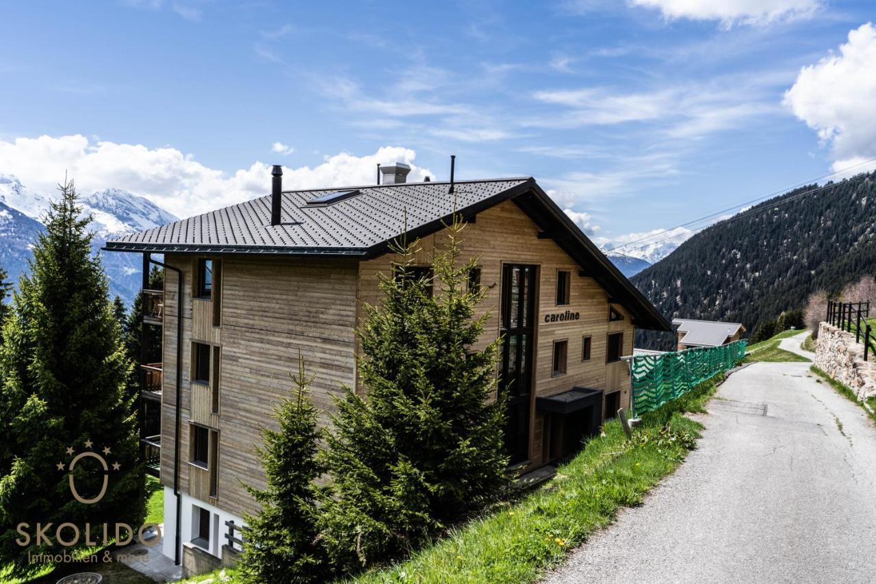 Haus Caroline, Riederalp Mitte Apartment Bagian luar foto