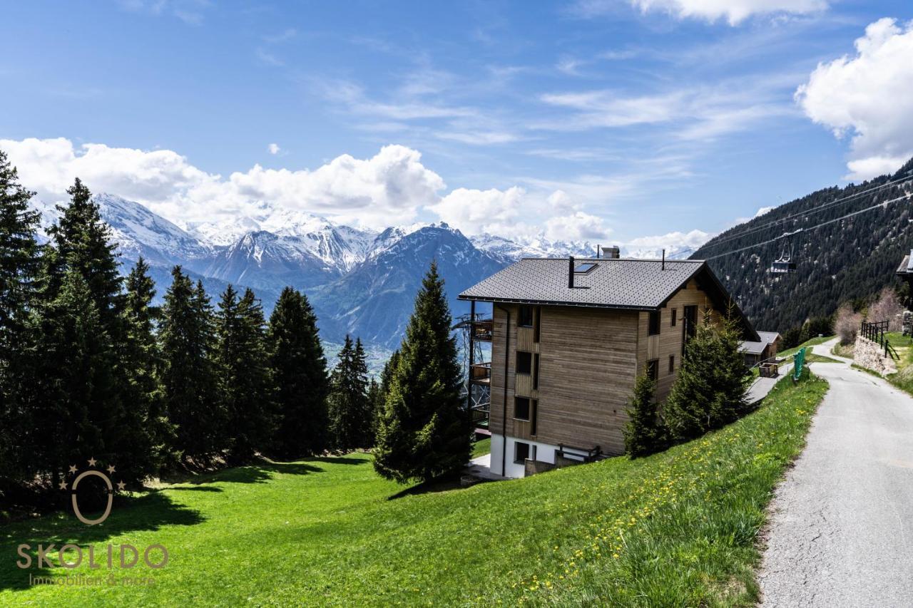 Haus Caroline, Riederalp Mitte Apartment Bagian luar foto
