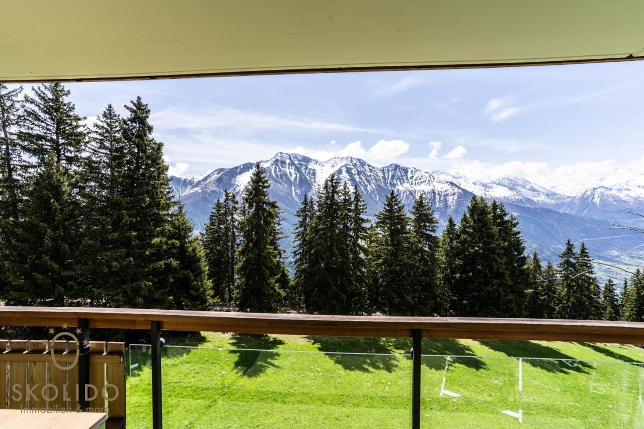 Haus Caroline, Riederalp Mitte Apartment Bagian luar foto