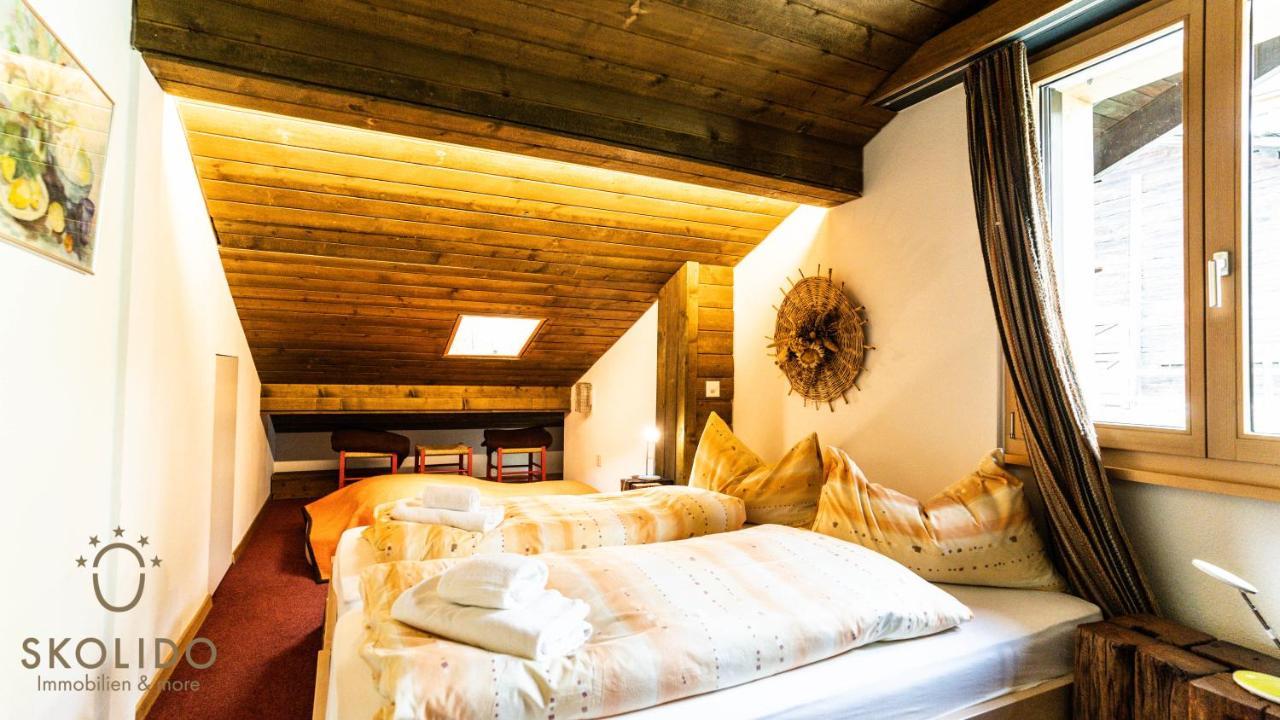 Haus Caroline, Riederalp Mitte Apartment Bagian luar foto