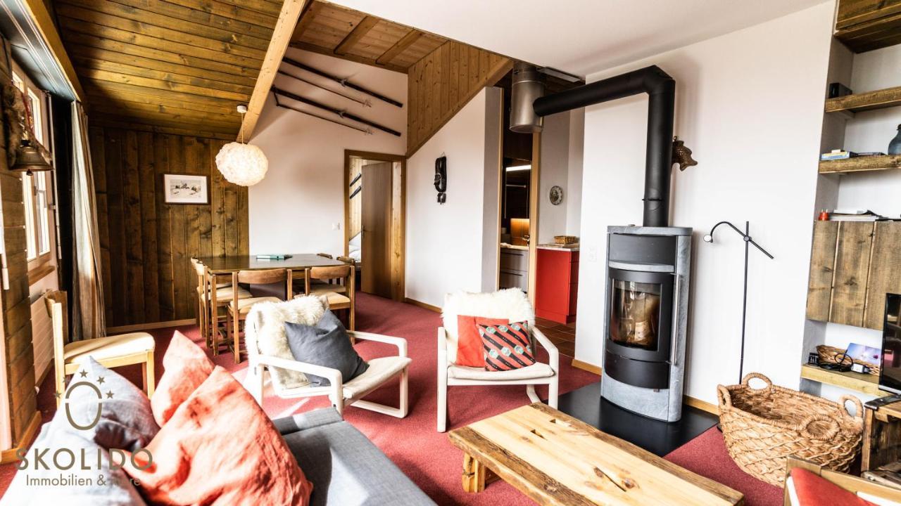 Haus Caroline, Riederalp Mitte Apartment Bagian luar foto