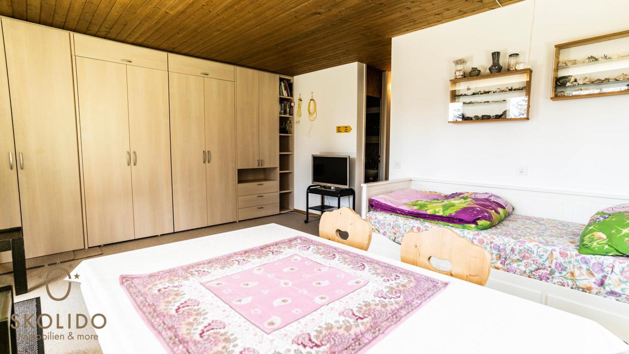 Haus Caroline, Riederalp Mitte Apartment Bagian luar foto