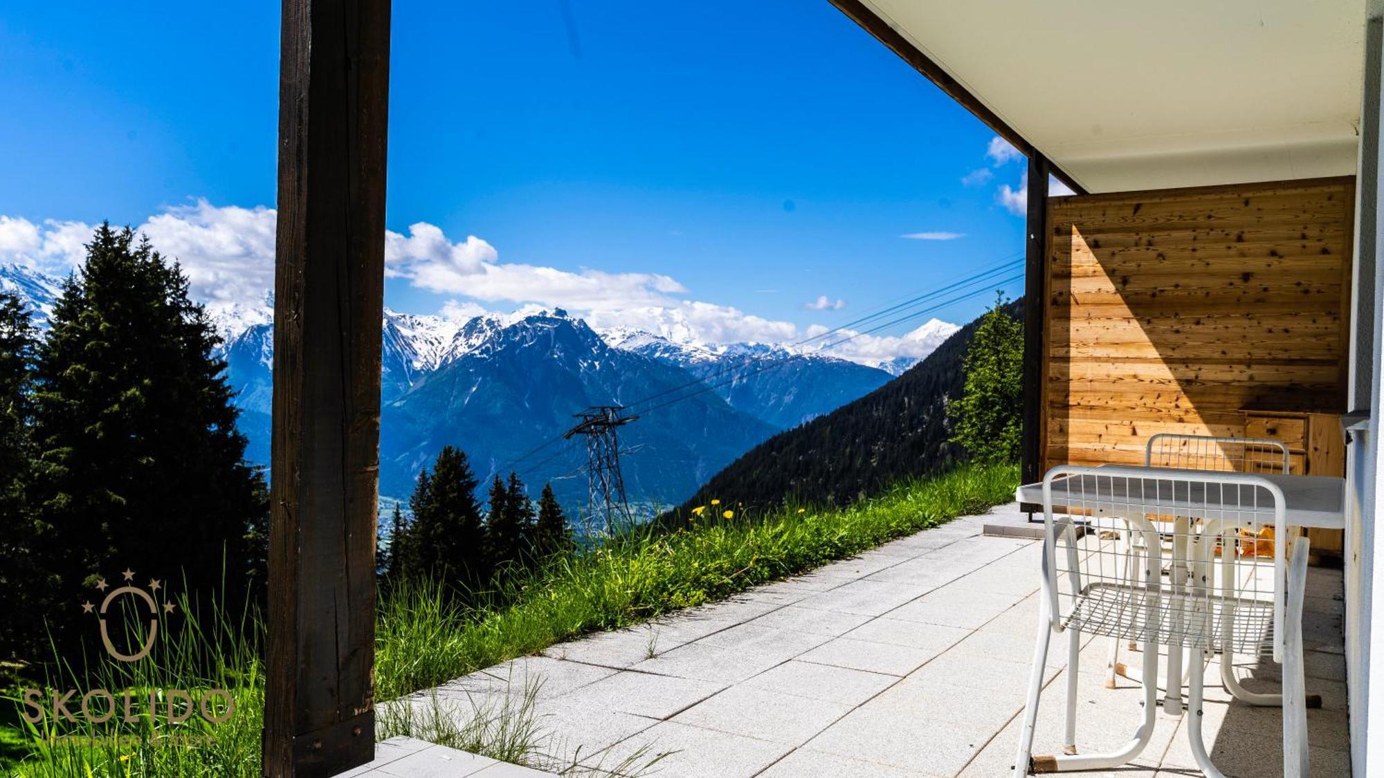 Haus Caroline, Riederalp Mitte Apartment Bagian luar foto