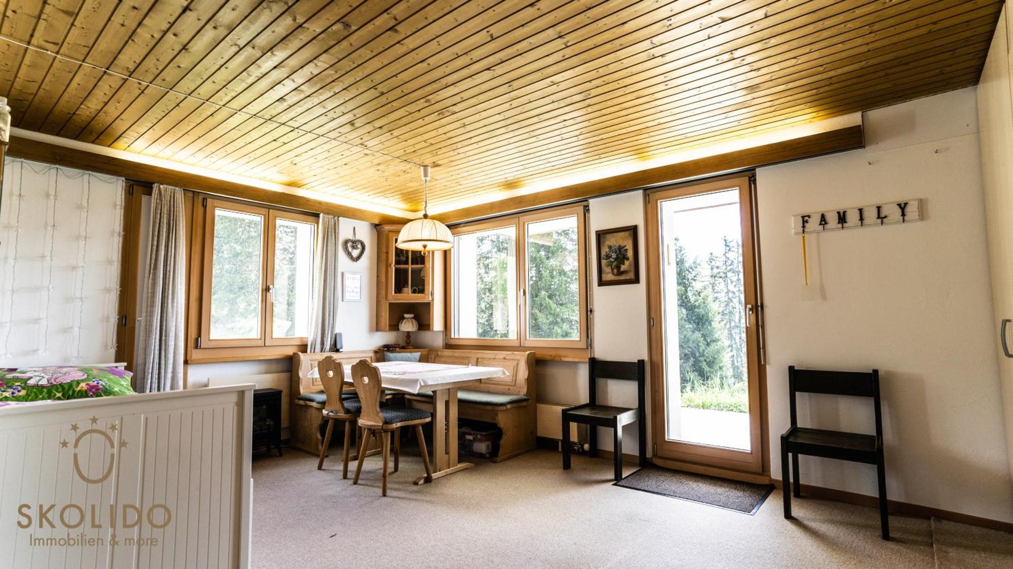 Haus Caroline, Riederalp Mitte Apartment Bagian luar foto